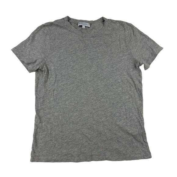 Michael Stars - Crew Neck Short Sleeve Tee in Gray - Picture 1 of 3